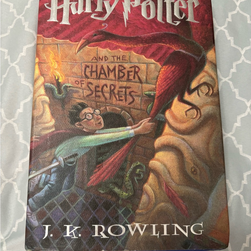 Harry Potter and the Chamber of Secrets Hardcover Book